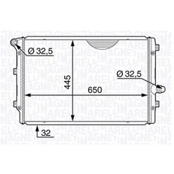 RADIATORE MOTORE AUDI A3 II 03-