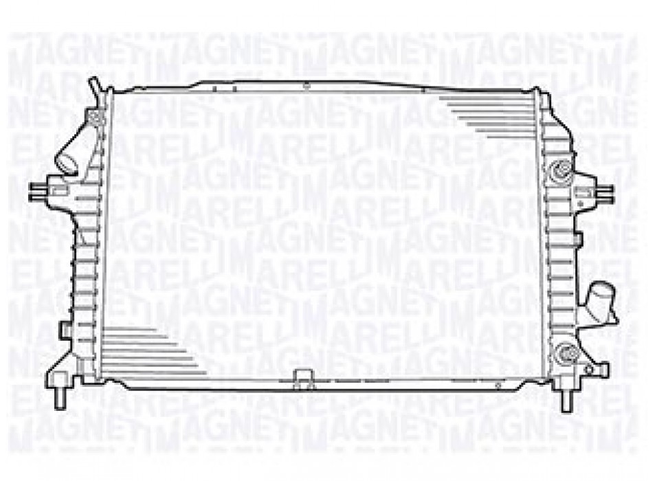 RADIATORE MOTORE OPEL ZAFIRA 1.7CDTI 1.9