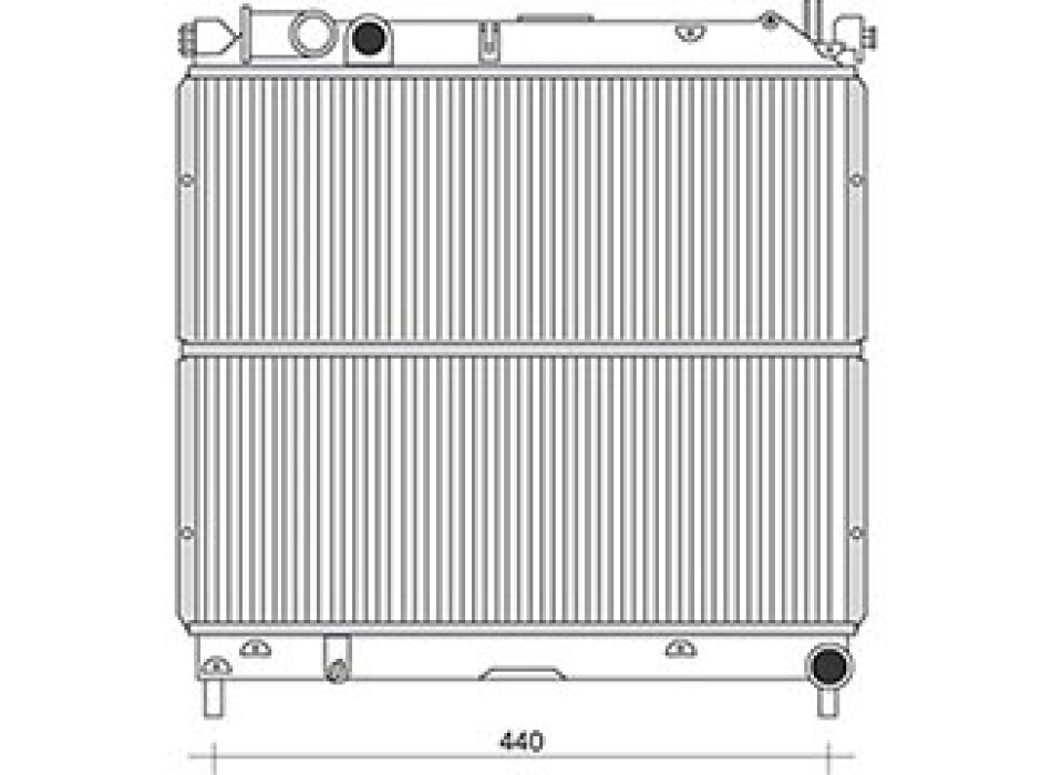 Radiatore Motore SUZUKI Jimny/Samurai 1.