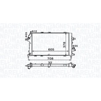 RADIATORE OPEL ZAFIRA / ZAFIRA FAMILY B (A05)