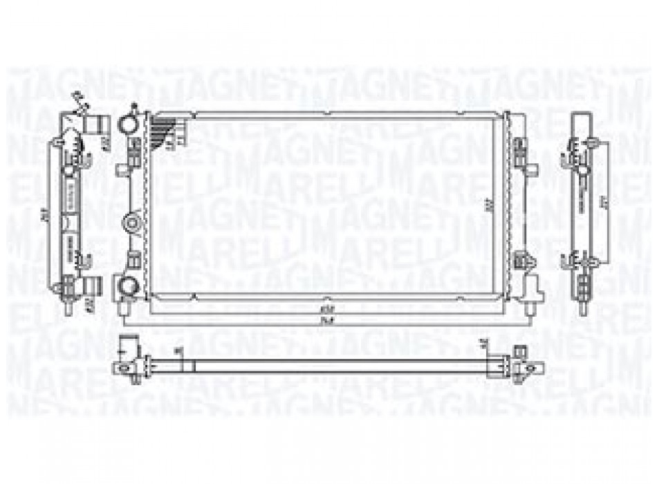 RADIATORE POLO (6R1,6C1)