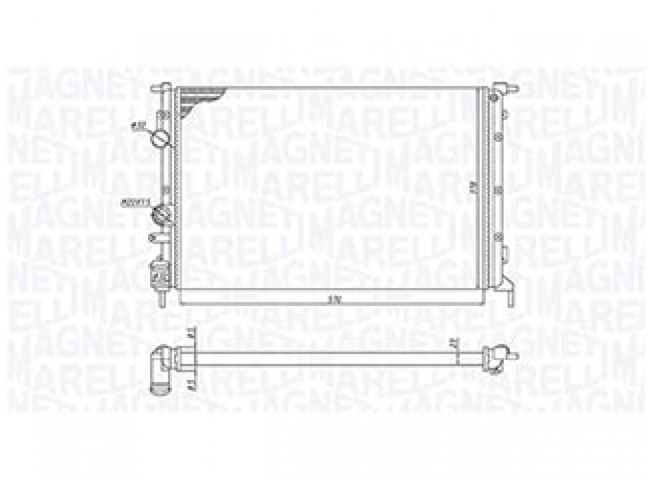 RADIATORE RENAULT SC