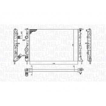 RADIATORE RENAULT SC