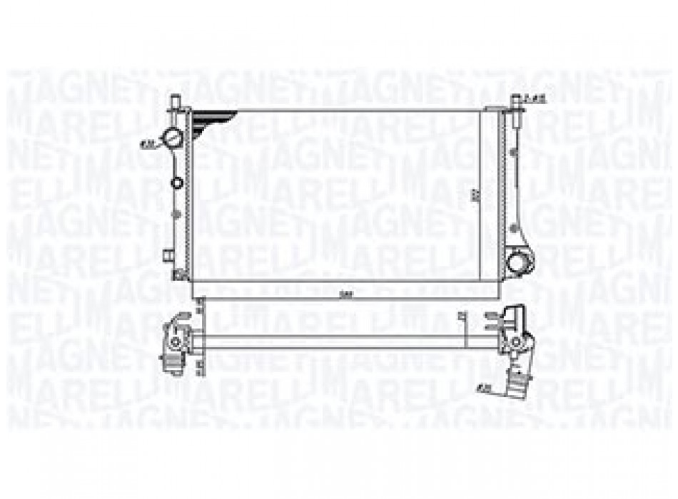 Radiatoree Fiat Panda / Pa