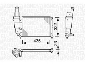 Radiatoree Motore Eq Fiat