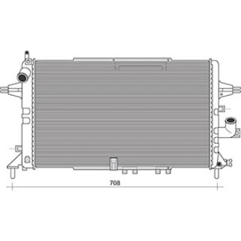 Radiatoree Motore Opel Ast