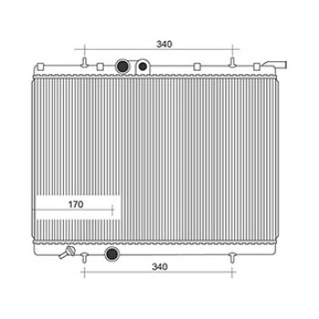 Radiatoree Motore Peugeot