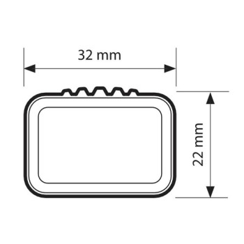 Rail-Top, coppia barre portatutto in acciaio - L - 127 cm