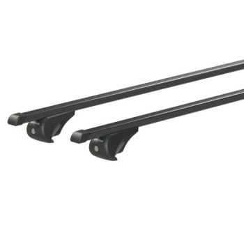 Rail-Top, coppia barre portatutto in acciaio - L - 127 cm