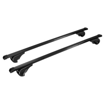 Rail-Top, coppia barre portatutto in acciaio - L - 127 cm