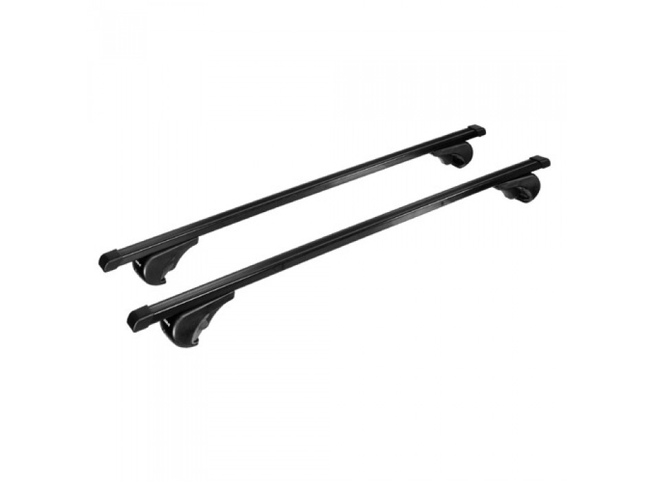 Rail-Top, coppia barre portatutto in acciaio - M - 120 cm