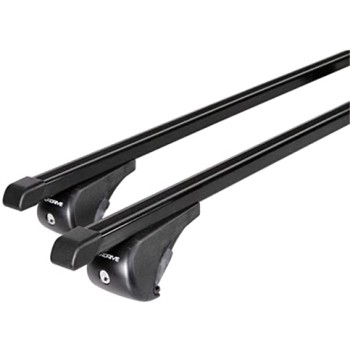 Rail-Top, coppia barre portatutto in acciaio - XL - 140 cm