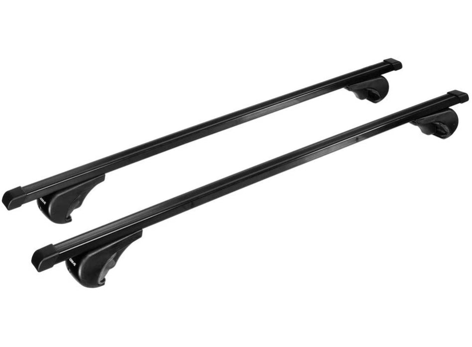 Rail-Top, coppia barre portatutto in acciaio - XL - 140 cm