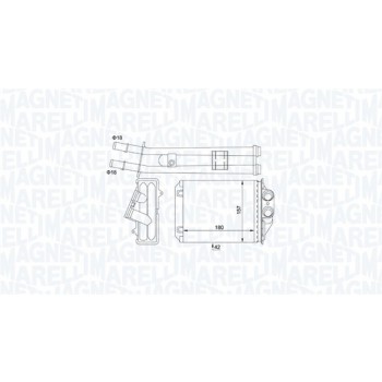 Riscaldatore FIAT FORD PANDA-500-FORD KA