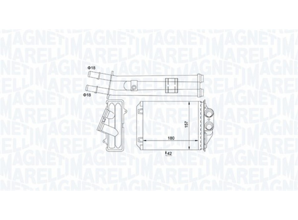 Riscaldatore FIAT FORD PANDA-500-FORD KA