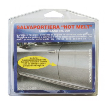 SALVAPORTE HOT MELT NERO IN ROTOLO 200 CM