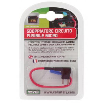 SDOPPIATORE CIRCUITO FUSIBILE MICRO