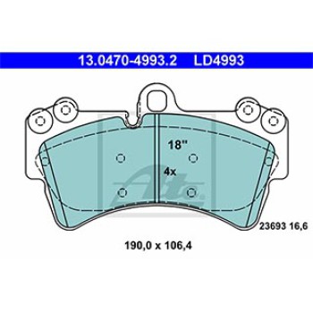 SERIE PASTIGLIE CERAMIC ANTERIORI