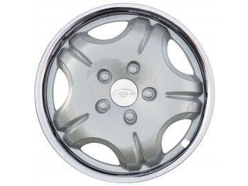 SET 4 COPRICERCHI INOXPLAST NG21 SILVER 14"