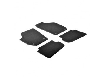 Set tappeti su misura in moquette - compatibile per  Skoda Fabia 4p (09/01>04/07) -  Skoda Fabia 5p (02/00>01/15) -  Skoda Fabia Wagon (01/01>03/15)