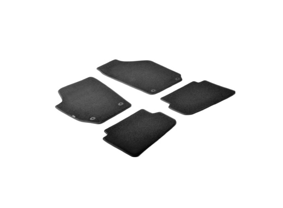 Set tappeti su misura in moquette - compatibile per  Skoda Fabia 4p (09/01>04/07) -  Skoda Fabia 5p (02/00>01/15) -  Skoda Fabia Wagon (01/01>03/15)