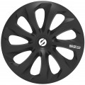 SPARCO BOX 4 COPRICERCHI SICILIA NERO 14ʺ