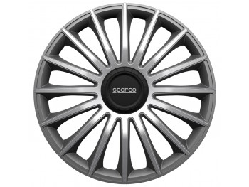 SPARCO BOX 4 COPRICERCHI TREVISO 13" GRIGIO/SILVER 