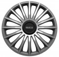 SPARCO BOX 4 COPRICERCHI TREVISO 13" GRIGIO/SILVER 