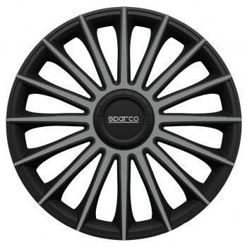 SPARCO BOX 4 COPRICERCHI TREVISO 15" NERO/GRIGIO 