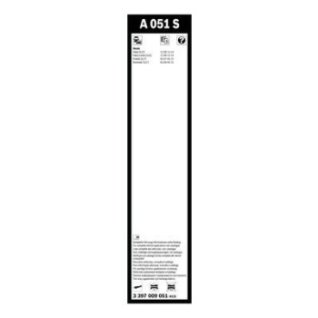 SPAZZOLA TERGICRISTALLO A051S SKODA FABIA II (542,SKODA ROOMSTER (5J7) ,Praktik (5J.