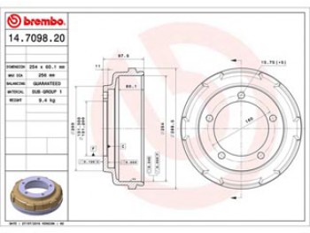 TAMBURO FRENO