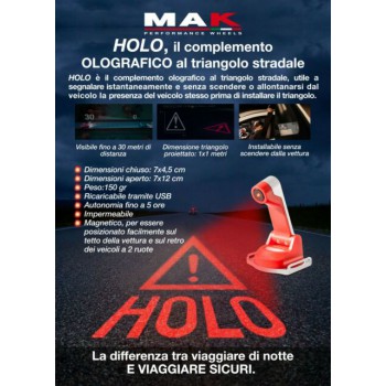 TRIANGOLO OLOGRAFICO "HOLO"